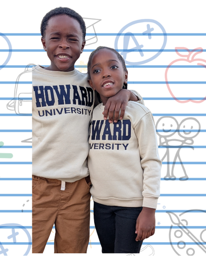 Howard University Letter Sweater