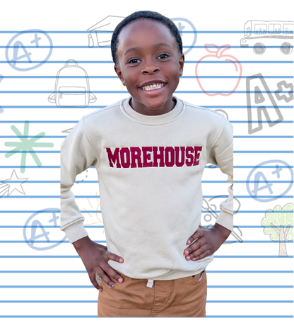 Morehouse Letter Sweater