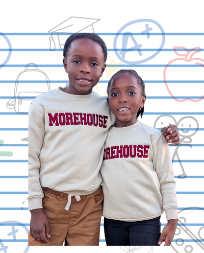 Morehouse Letter Sweater