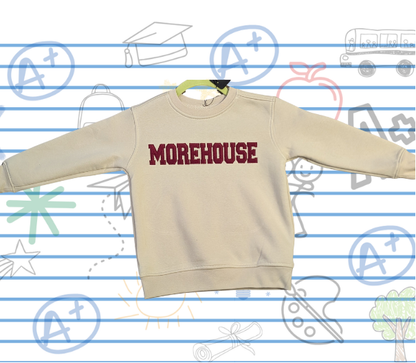 Morehouse Letter Sweater