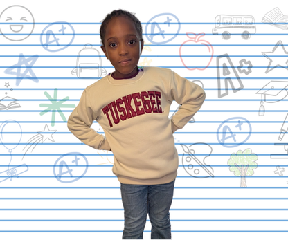 Crimson Letter Sweater